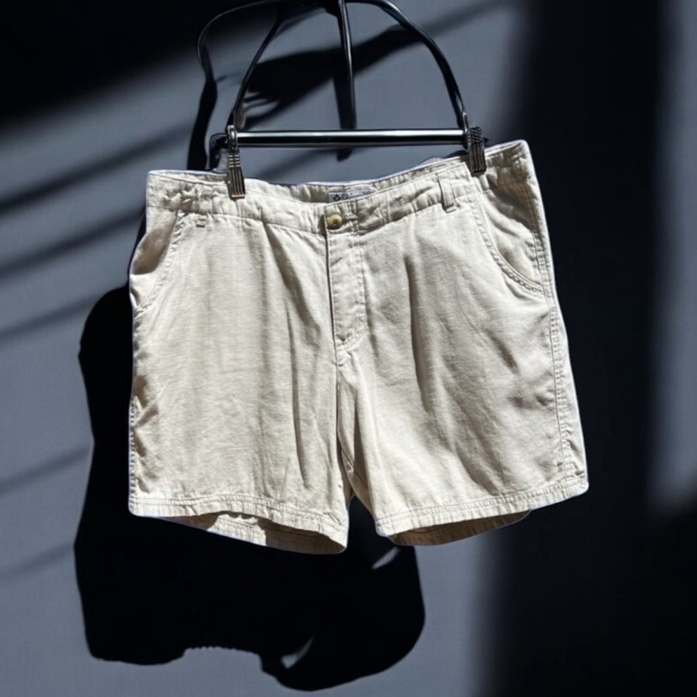 🌻Vintage 90s/Y2K Columbia Sportswear Outdoor Gorpcore Textured Shorts Size 12